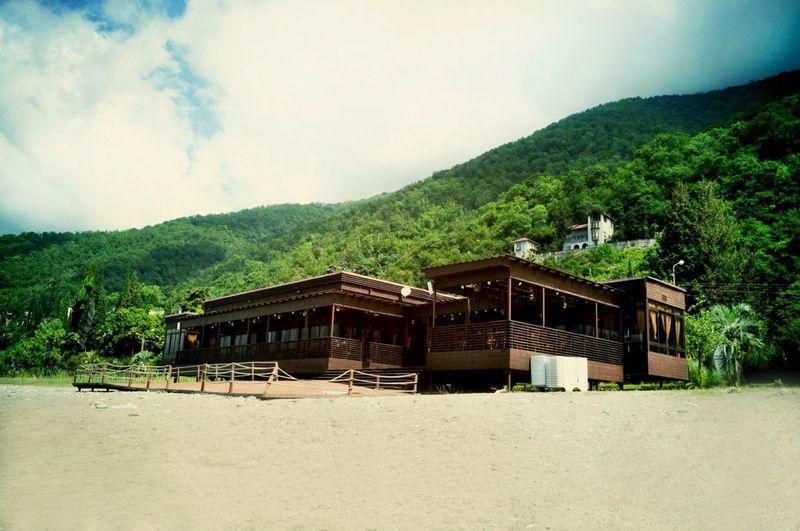 Hotel Continent Gagra Exterior foto